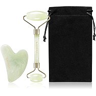 KORIKA Tools Eternal Youth Set Facial Roller & Gua Sha Stone Jade Green 2 pcs - Cosmetic Set