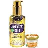 PURITY VISION Organic Lavender Oil 100ml + Organic Calendula Butter 20ml FREE - Cosmetic Set