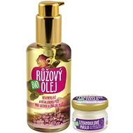 PURITY VISION Organic Rose Oil 100ml + Organic Lavender Butter 20ml FREE - Cosmetic Set