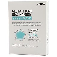 APLB Glutathione Niacinamide Sheet Mask 10 × 25 ml - Face Mask