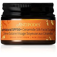 Antipodes Supernatural SPF50+ Ceramide Silk Facial Sunscreen 15 ml - Arckrém