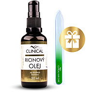 CLINICAL Ricinový olej za studena lisovaný 50 ml - Body Oil