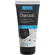 BEAUTY FORMULAS Skin scrub with activated charcoal 150 ml - Facial Scrub