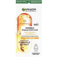 GARNIER Skin Naturals Ampoule Sheet Mask Vitamin C and Pineapple Extract 15 g - Pleťová maska