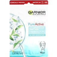 GARNIER Skin Naturals Pure Active Anti-Imperfection Sheet Mask 28g - Arcpakolás