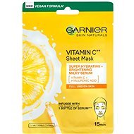 GARNIER Skin Naturals Vitamin C Sheet Mask Super Hydrating 28 g - Pleťová maska