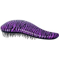 DTANGLER Detangling Brush Zebra Purple - Kefa na vlasy