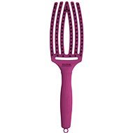 OLIVIA GARDEN Fingerbrush Bright Pink Medium - Kefa na vlasy
