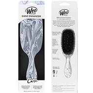 WET BRUSH Shine Enhancer Metallic Marble Silver - Hair Brush