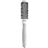 OLIVIA GARDEN Expert Shine Wavy Bristles White&Grey 25 mm - Hair Brush