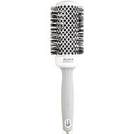 OLIVIA GARDEN Expert Shine Wavy Bristles White&Grey 45 mm - Hair Brush