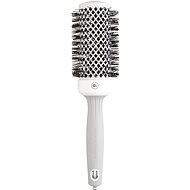 OLIVIA GARDEN Expert Shine Wavy Bristles White&Grey 55 mm - Hair Brush