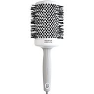 OLIVIA GARDEN Expert Shine Wavy Bristles White&Grey 65 mm - Hair Brush