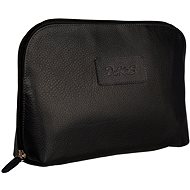 Dukas men, leather toiletry bag Dark Blue - Make-up Bag