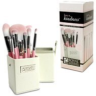 ROYAL &amp; LANGNICKEL Love is ... Kindness ™ Travel Kit Brush 8 pcs Pink - Make-up Brush Set
