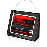 La-tweez Pro Illuminating Tweezers with Lipstick Case Black - Tweezer