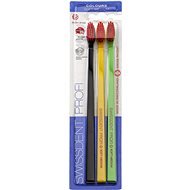 SWISSDENT Whitening Soft Trio Pack (black, yellow, green & red) - Toothbrush