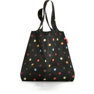 REISENTHEL Mini Maxi Shopper Shopping bag black with dots - Shopping Bag