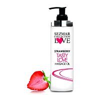 SEZMAR LOVE Massage Oil Strawberry 100 ml - Masážny olej