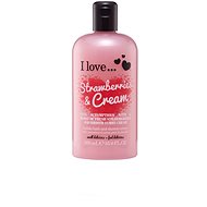 I LOVE… Bubble Bath And Shower Creme Strawberries & Cream 500ml - Shower Gel