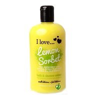 I LOVE… Bubble Bath And Shower Creme Lemon Sorbet 500 ml - Sprchový gél