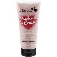 I LOVE... Strawberries & Cream Exfoliating Shower Smoothie 200ml - Body Scrub