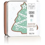 SCOTTISH FINE SOAPS Christmas Soap, Pine, in Tin Box, 100g - Bar Soap