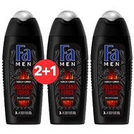 FA Men Volcano Force Shower Gel 400 ml 2 + 1 - Shower Gel
