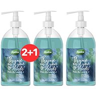 RADOX Anti-Bacterial Protect + Replenish Hand Wash 500 ml 2 + 1 - Liquid Soap