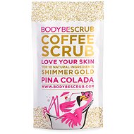 BODYBE Scrub - Coffee Peeling with a Subtle Shimmering Effect Pina Colada 20g - Body Scrub