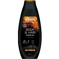 LILIEN Shower Gel & Shampoo Extreme 400 ml - Shower Gel