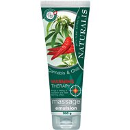 Naturalis Cosmetics Massage Emulsion Warming Therapy Cannabis & Chilli 200 ml - Massage Oil
