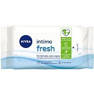 NIVEA Intimo Cleansing Wipes Fresh 15 ks - Vlhčené obrúsky