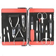 KELLERMANN large manicure set 58381 N MC red - Manicure Set