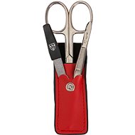 KELLERMANN leather travel manicure set L 50004 MC N red - Manicure Set