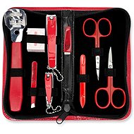 KELLERMANN ladies manicure and pedicure set 5239 MC RED red - Manicure Set