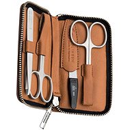 ERBE SOLINGEN leather manicure 9176"Cognac" - Manicure Set