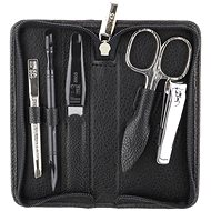 YES SOLINGEN leather manicure set 99266 black - Manicure Set