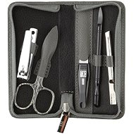 YES SOLINGEN ladies leather manicure 99264 taupe - Manicure Set