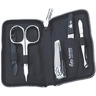 ERBE SOLINGEN leather travel manicure set 9940 black - Manicure Set
