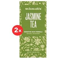 SCHMIDT'S Sensitive Jasmine + Tea 2 × 58ml - Women's Deodorant 