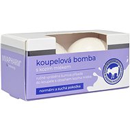 VIVACO Sparkling bath bombs with goat milk 2 pcs - Bath bomb
