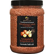 VIVACO Body Tip Aromatic bath salt Macadamia nut with vanilla 1500 g - Bath Salt
