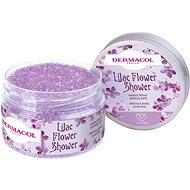 DERMACOL Flower peeling Lilac 220 g - Body Scrub