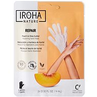 IROHA NATURE Peach & Shea Butter Hand Mask 2 × 9 ml - Hand Mask