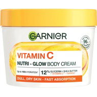 GARNIER Body Food Glow Cream for Radiant Skin: Mango + Vitamin C, 380ml - Body Cream