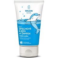 WELEDA Sprchový krém a šampón Sladká vanilka 2 v 1 150 ml - Detský sprchový gél