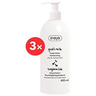 ZIAJA Goat Milk Body Milk 3 × 400ml - Body Lotion