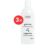 ZIAJA Goat Milk Creamy Shower Soap 3 × 500ml - Shower Cream