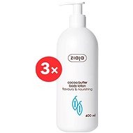 ZIAJA Cocoa Butter Body Milk 3 × 400ml - Body Lotion
